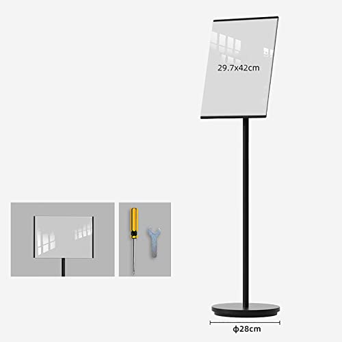Support pour panneau vertical et horizontal A3 en aluminium - 4