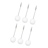 6 soportes de resina para números de mesa, para tarjetas de nombre, notas, fotos, etiquetas de alimentos, soporte de papel