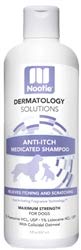 Nootie Medicated Oatmeal Dog Shampoo Anti-Itch Maximum Strength Formulation with 1% Lidocaine HCL 1% Pramoxine HCL and Colloidal Oatmeal