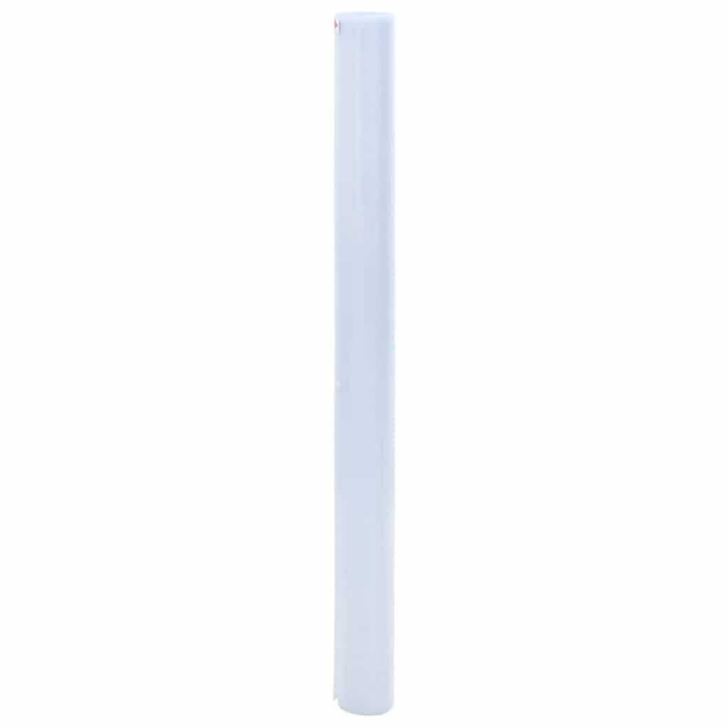 vidaXL Film de Fenêtre Statique Dépoli, Film de Miroir, Teinte de Vitre, Protection de Miroir Jardin Salon, Gris 90x2000 cm PVC