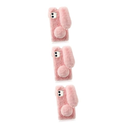 Coque en peluche lapin pour Mini lot de 3 protections amovibles UKCOCO - 7