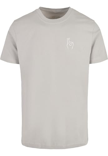 Mister Tee Herren T-Shirt Leichtasphalt, M