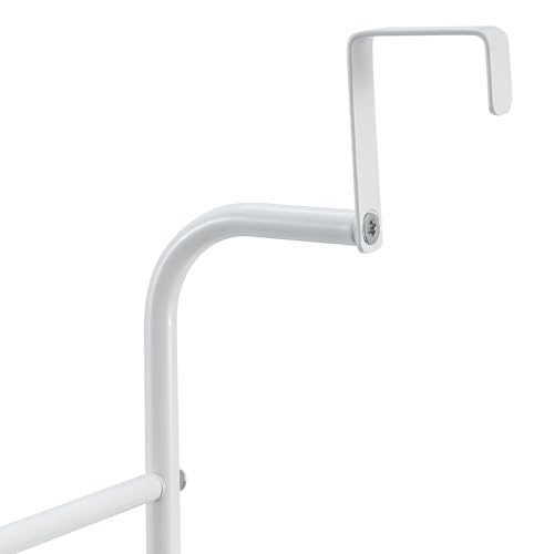 Mygift TB-HOM0071WHT Over-The-Door Towel Rack thumb #6