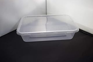 Plastic Microwave Freezer Safe Food containers And Lids (650 Ml)