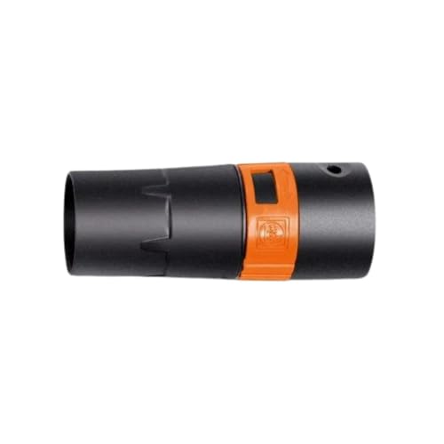 Fein Anti-Static Tool Collar for 35mm Hose to 38mm Power Tool Connection - Electrostatically Conductive for Dustex Wet/Dry Dust Extractors - 31345123010