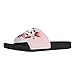 GETELINSENG Women Casual Flat Slide Sandals Cute Panda Heart Pattern Open Toe Backless Comfortable Lightweight EVA Sole Fashion Slip-on Slides - 7