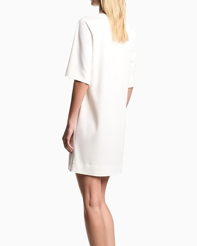 EMPORIO ARMANI Damen Dress Überwurf für Schwimmbekleidung, weiß, L-2