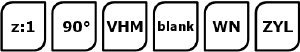 Kegelsenker VHM 90° z:1 Form C L:51 Ø6,3