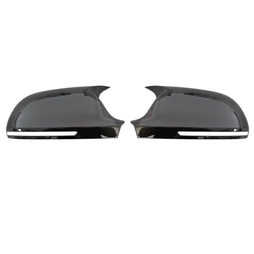 Coque de rétroviseur Audi A4 A5 noir brillant résistant aux UV et chocs