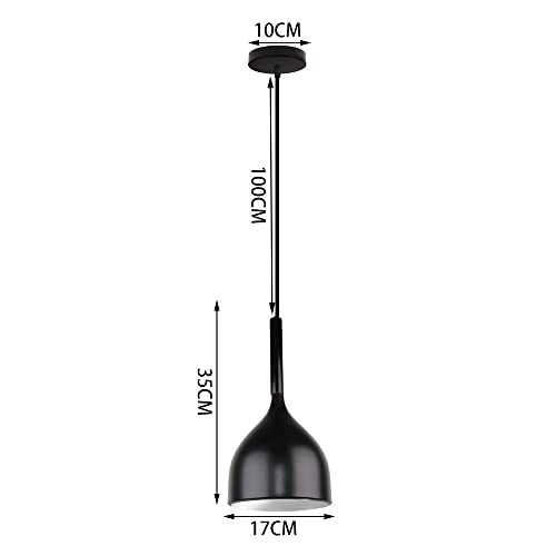 Luces de techo de caída de lágrima E27 y lámparas colgantes para barra de bar 4
