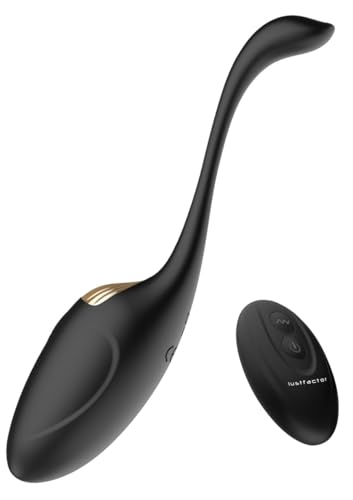 Lustfactor LUDA | Uovo vibrante deluxe per esterni in silicone per lei | Telecomando wireless | Palline vibranti ovetto vibratore | 10 livelli di vibrazione | Ricaricabile tramite USB | Impermeabile