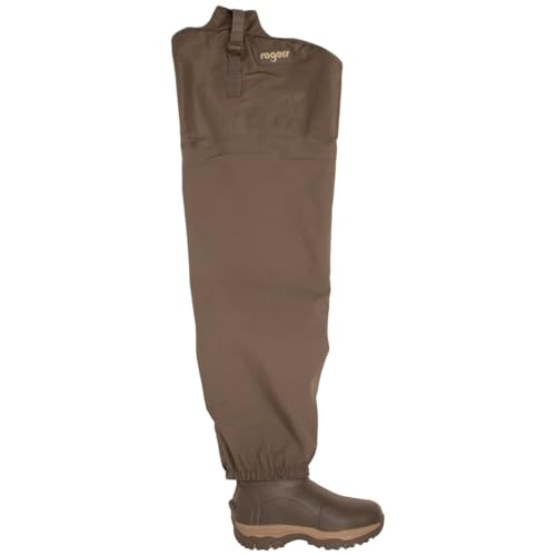 Rogers Men's Breathable Hip Boot in Brown Size 112