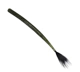 Rabid Baits Shaker Wurm, gerader Schwanzwurm zum Süßwasserangeln, für Shaky Head Jig oder Texas Rig, Wurmgrün Kürbis Schwarz, 12,7 cm (6 Würmer)