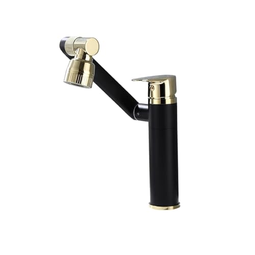 Robinet à eau froide chaude pivotant multifonctions pour lavabo et bassin de cuisine