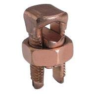 Burndy Split-Bolt Connector, Copper Alloy, Min. Tap Conductor w/1 Max. Main (AWG) 14 str - KS26 (Pack of 2)
