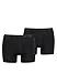 Produktbild PUMA Herren Microfibre Boxershorts, Schwarz, M EU