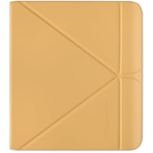 Kobo Libra Colour SleepCover Case | Butter Yellow | Sleep/Wake Technology | Built-in 2-Way Stand | Vegan Leather | Compatible with 7” Kobo Libra Colour eReader