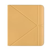 Kobo Libra Colour SleepCover Case | Butter Yellow | Sleep/Wake Technology | Built-In 2-Way Stand | Vegan Leather | Compatible with 7” Kobo Libra Colour eReader