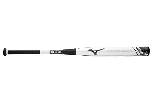 Mizuno F21-Titanium (-10) Fastpitch Softball Bat, 33 Inch/23 Oz, White-Iridescent #TOP1