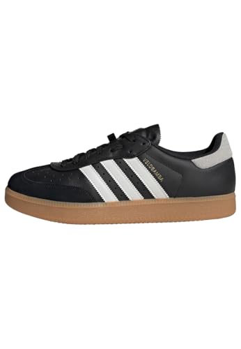 adidas Unisex Velosamba Lea Shoes, Core Black/FTWR White/Gold Met., 42 EU
