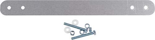 Support de panneau de clôture alu argenté Brady 86337 avec visserie de montage