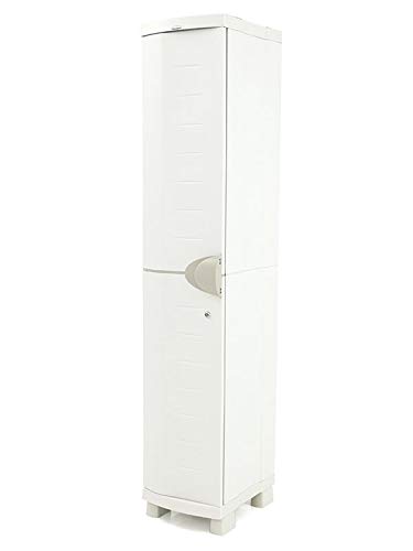 Plastiken Taquilla SPACE SAVER 35 cm color BEIG (35cm de ancho x 45cm de hondo x 184 cm de alto)