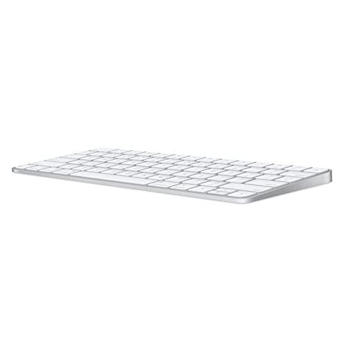 Image of Apple Magic Keyboard: Wireless, Bluetooth, Rechargeable. Works with Mac, iPad, or iPhone; Ukrainian - White