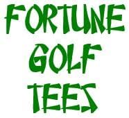 Miniatura 5 de Paquete de 50 camisetas de golf de bambú de 2 34 pulgadas  Cada camiseta de golf impresa con un mensaje de fortuna