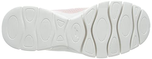 Skechers Women's Go Walk Glide-Step Flex - Summer Charm Sneakers, Light Pink, 11