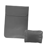 ABOOFAN Laptoptasche mit Kabeltasche, kompakte Transporttasche für Laptop 13 Zoll Pro/Air + Netztasche