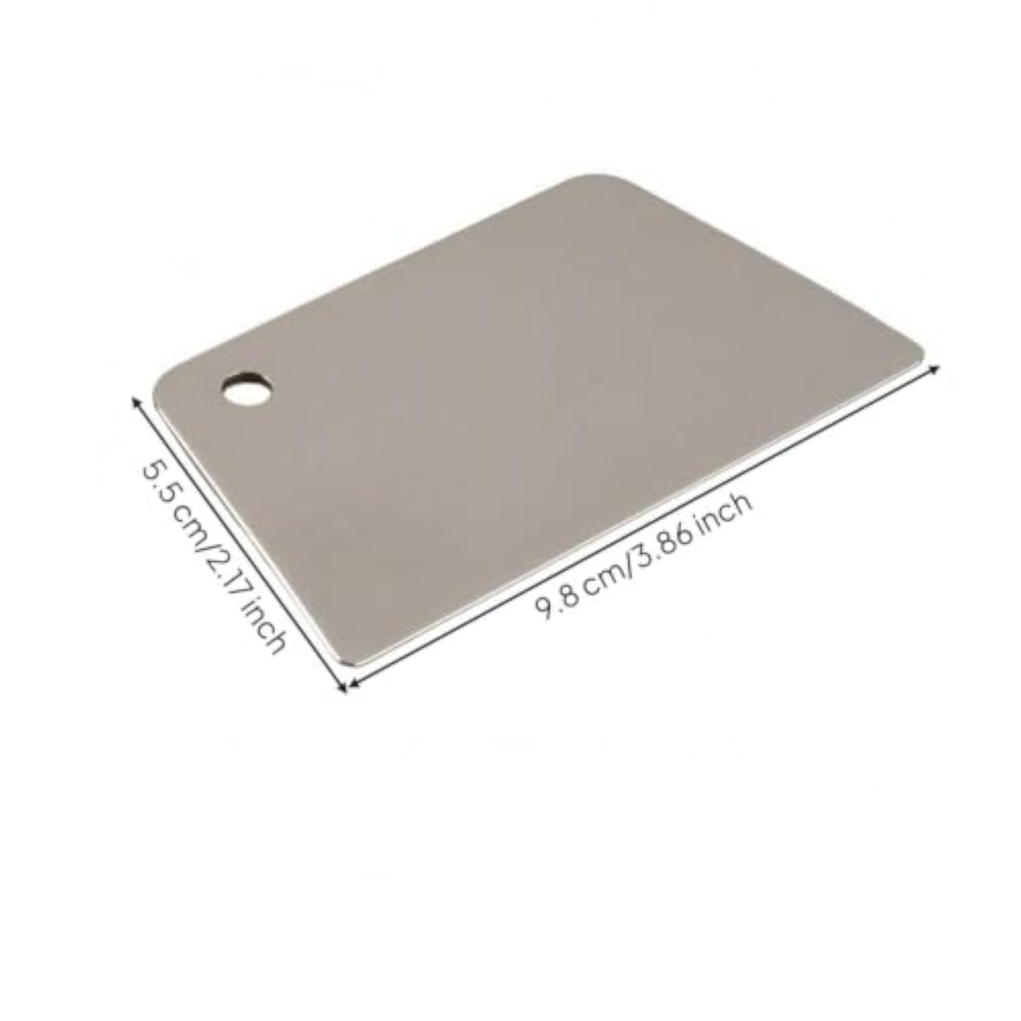 Stainless Steel Leathercraft Glue Spatula, Mirror-Polished