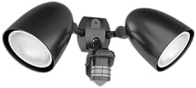 RAB STL360HB/L Security Lights with Sensor and PAR38 Bulbs Included (Bronze, STL360 Sensor)