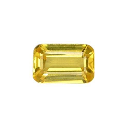 Pierre Pukhraj jaune naturelle originale et brillante Peela Ratna