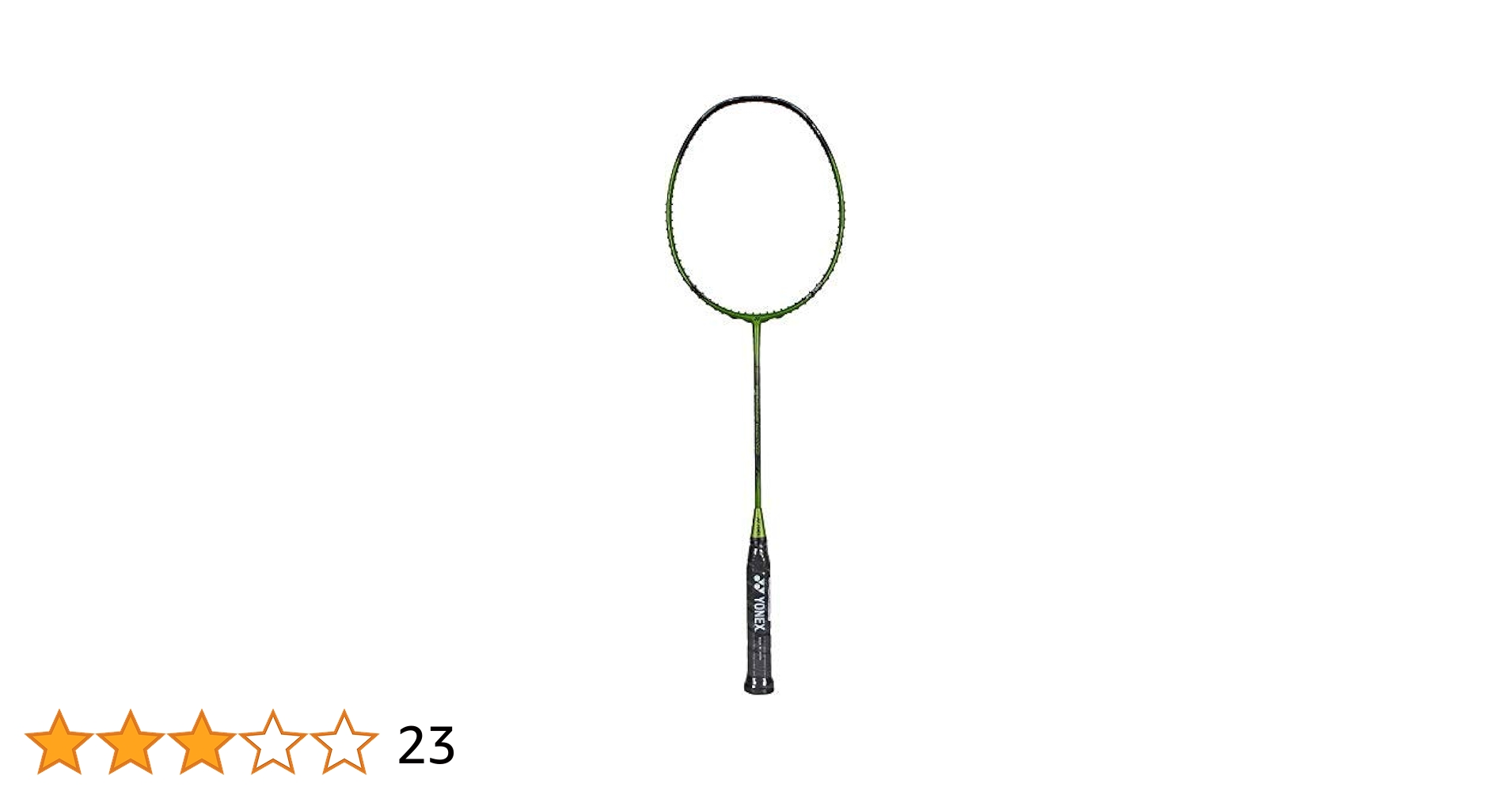 Yonex Nanoray 7700 Tour Badminton Racquet (Lime, Graphite