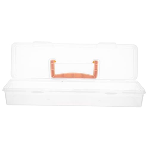 NUOBESTY Organizzatori e Contenitori Per Utensili in Plastica Trasparente Degli Attrezzi Portatile Per Chiodi e Bulloni Soluzione Organizzazione Per Ufficio e Casa