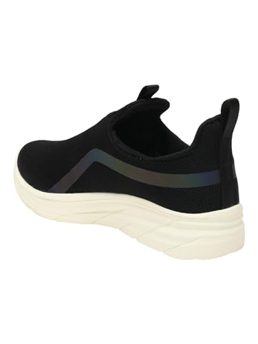 Image of Impakto Chic Black Casual Shoes for Women