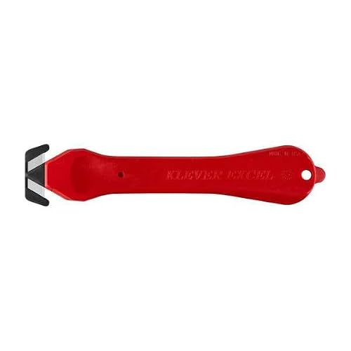 Klever Innovations Klever Excel Fixed Blade 6-1/2" Hook-Style Safety Cutter, 10 PK KCJ-4R-20