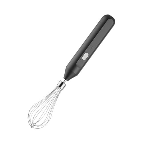 Dopsyesn Batear de huevo de mano, batidor eléctrico Beater,Equista de huevo de mano eléctrica - Batería de gran capacidad de 800 mAh incorporada, agitador de huevo automático para chocolate caliente,