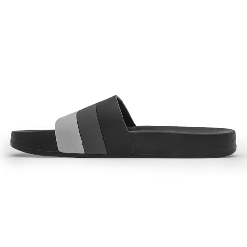 Image of Red Tape Womens Sliders in Slate Blue | Casual Pool Sliders | SLATE BLUE | 3 UK