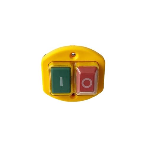 Interruptor electromagnético YCZ3-B botón de encendido apagado 5 pines 110V bajo voltaje 3