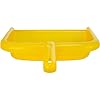SPARTA Large Handheld Dustpan with Hanging Hole, Heavy-Duty Plastic Dustpan with Wide Lip for Countertops and Surfaces, Plastic, 10 Inches, Yellow, (Pack of 12) #2