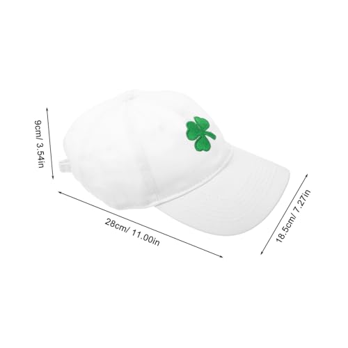 Casquette baseball Shamrock Saint-Patrick chapeau mixte brodé ajustable 2pcs - 4