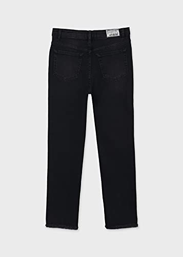 Mayoral Denim Pants for Girls Black2