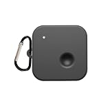 Afikyutu Custodia per Nothing Ear (3), Morbida Pelle in Silicone Custodia Protettiva Antiurto con Portachiavi per Nothing Ear (3)-Nero