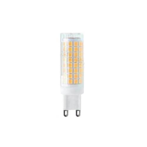 Lanshui 10 lampadine LED piccole 5W 102 LED AC220-240V G9/E11/E12/E14/E17 a LED dimmerabili (bianco caldo 3000K, G9 10W)