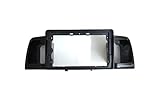 Marco Panel Estéreo Marco Cara para Radio Coche 2 DIN Compatible para Corolla E120 2007-2011 Panel Estéreo Fascia para Salpicadero Marco para Panel Audio Coche(Black Frame)