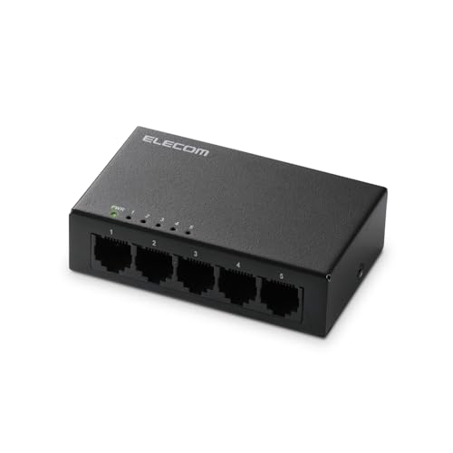 (未使用･未開封品)　エレコム スイッチングハブ ギガビット対応 5ポート 金属筺体 PoE 静音ファンレス 3年間保証 EHB-UG2B05-PL 6k88evb Amazon.co.jp: EHB-UG2D05-PL [スイッチングハブ/アンマネージ