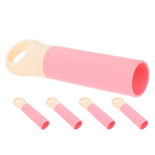 Healvian 5Pcs Broom Handle Grip Ergonomic Mop End Caps for Easy Installation Comfortable Use Versatile Cleaning Tool with Convenient Hanging for Home