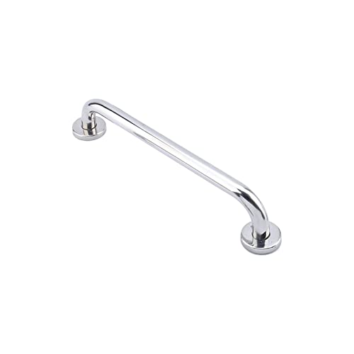 WYBW Handrail Grab Bar Heavy Duty Acier Inoxydable Chromé, Serviette Rail Den Salle Dens Handicapé Ferroviaire Barre de Sécurité Bar Sans Glissement Antidérapant/400Mm Cover