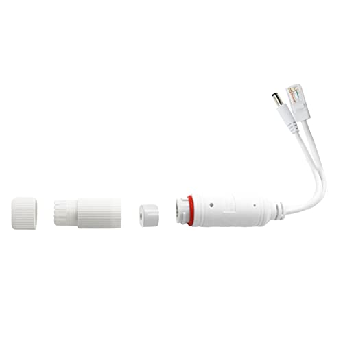 48V a 12V POE Splitter con módulo adaptador de video y alimentación para inyección y extensión de cámara miniatura 4